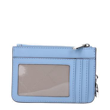Michael Kors Light Blue Leather Wallets
