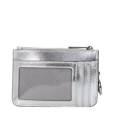 Michael Kors Gray Leather Wallets