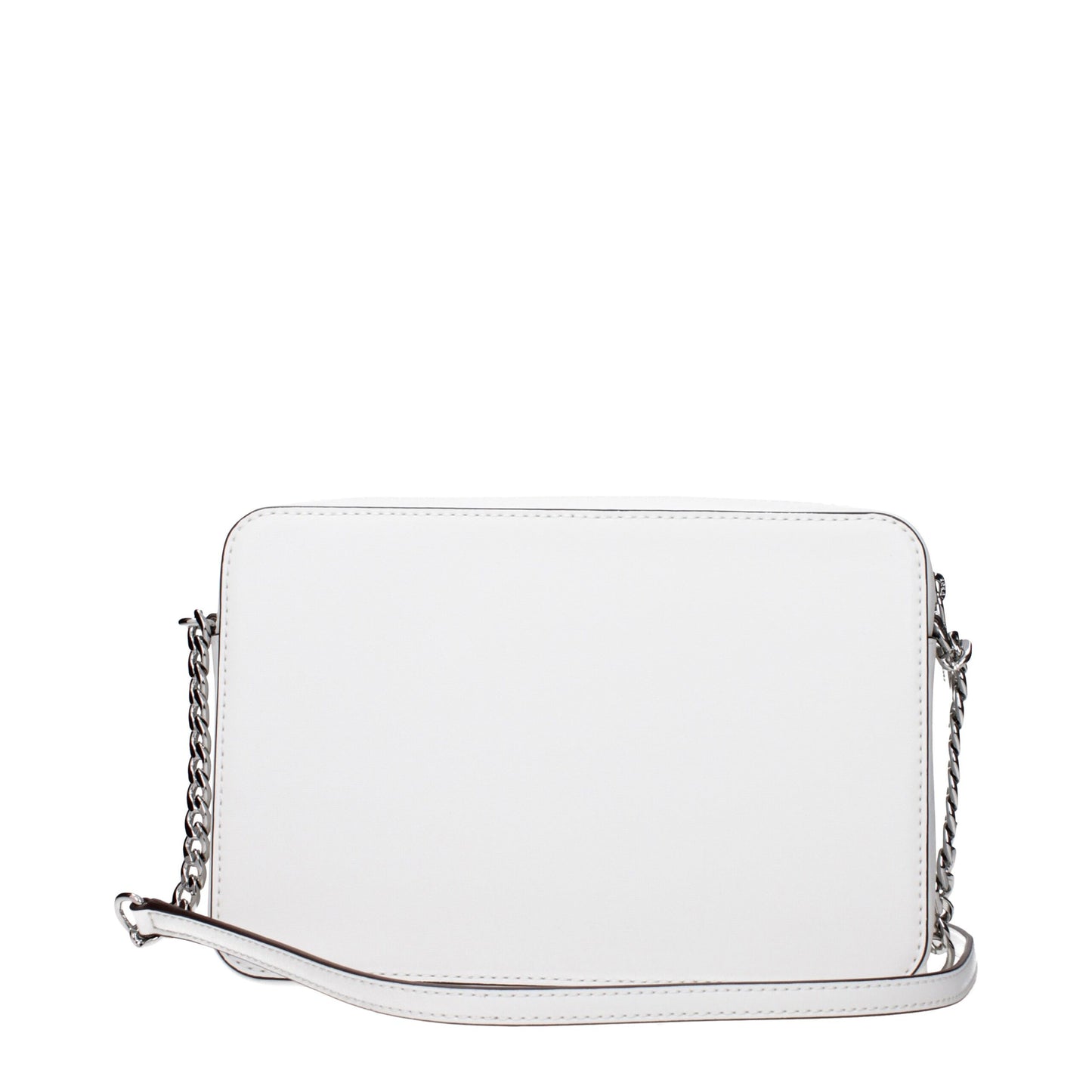 Michael Kors White Leather Crossbody Bags