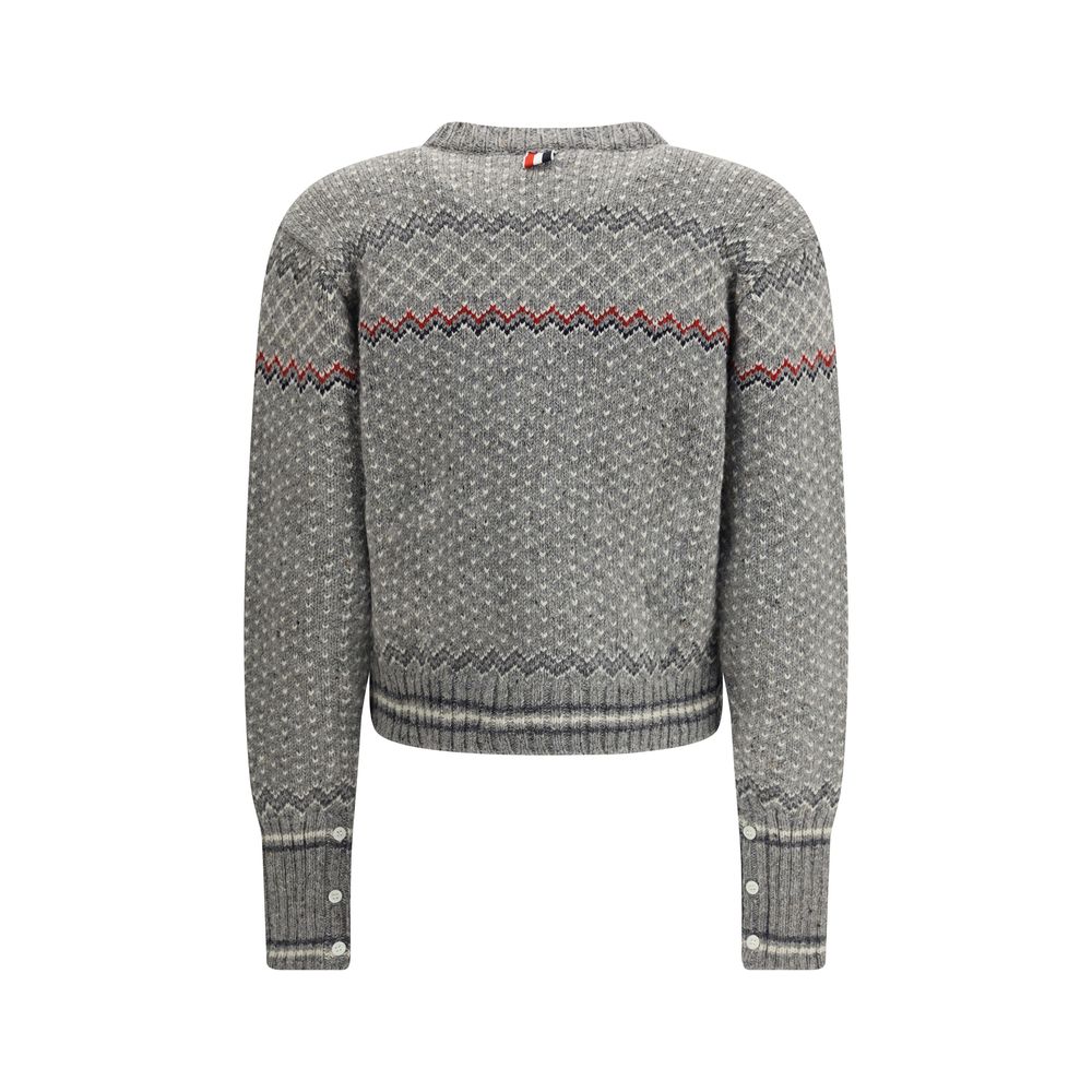 Thom Browne Wool and Mohair Cardigan