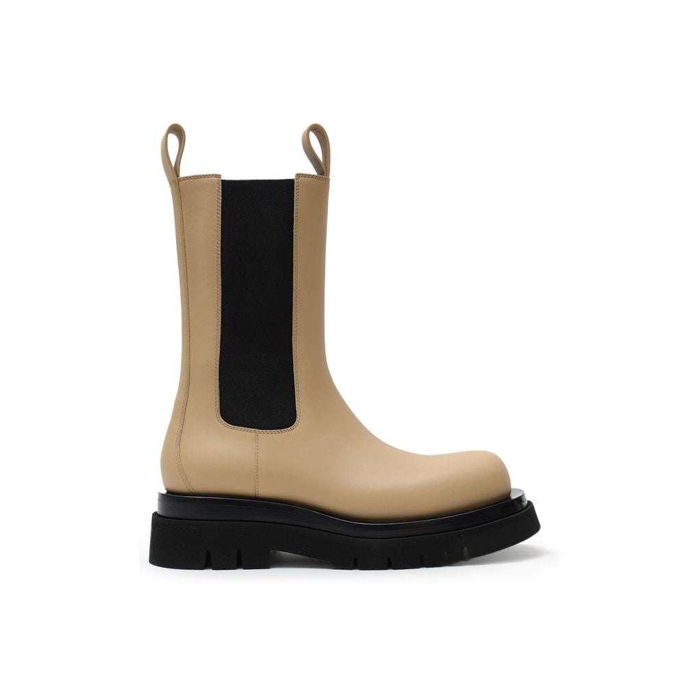 Bottega Veneta Beige Leather Boot