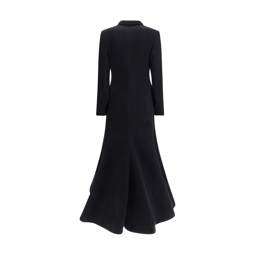 Balenciaga Oversized Godet double-breasted Coat