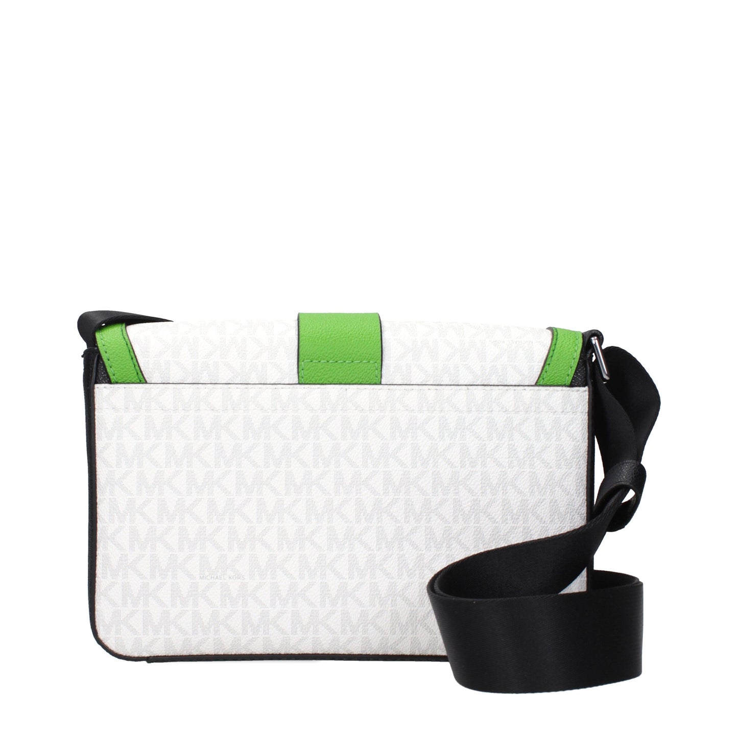 Michael Kors White Fabric Crossbody Bags