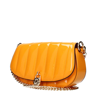 Michael Kors Orange Leather Crossbody Bags