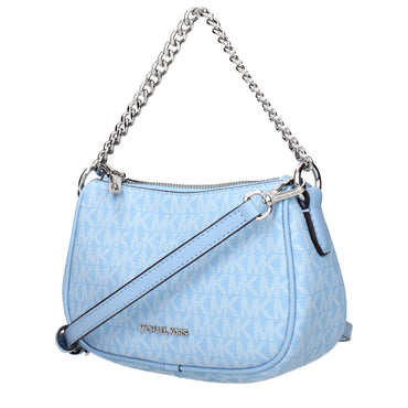 Michael Kors Light Blue Fabric Handbags