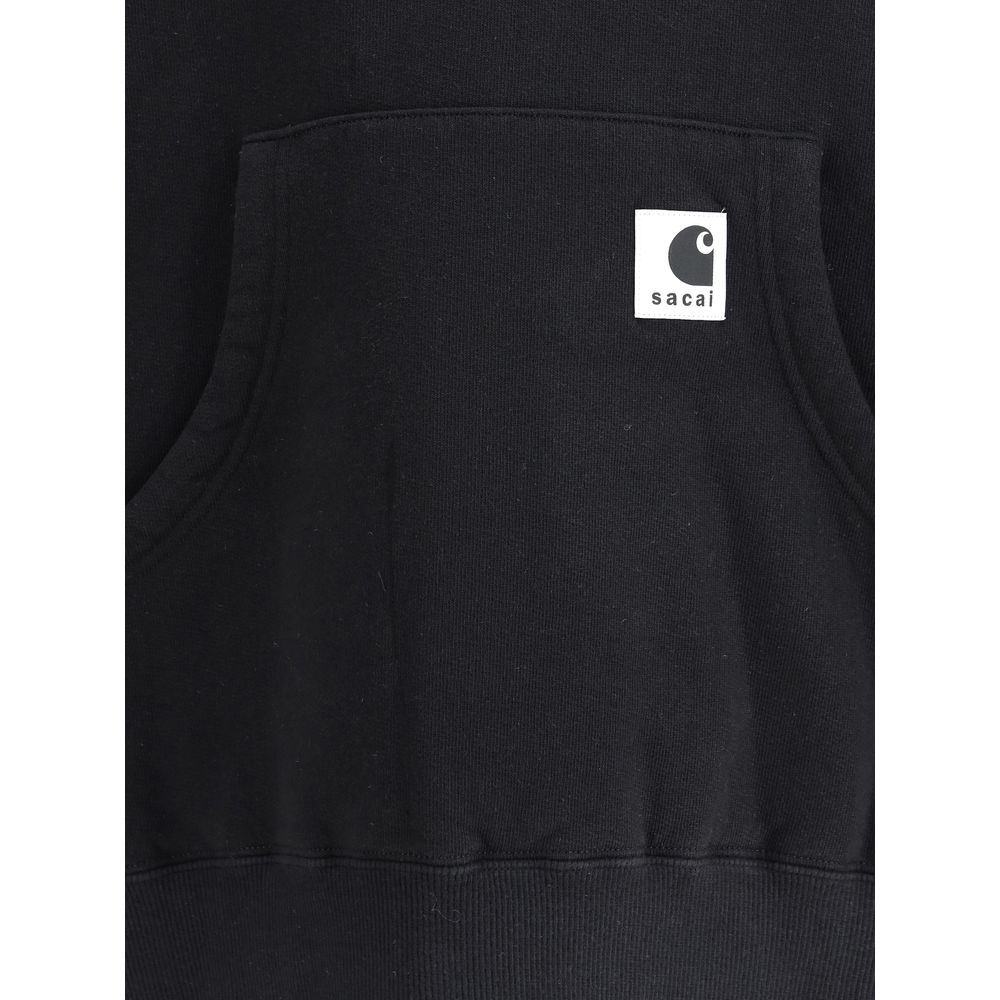 WIP Cotton Jersey Hoodie by Sacai x Carhartt