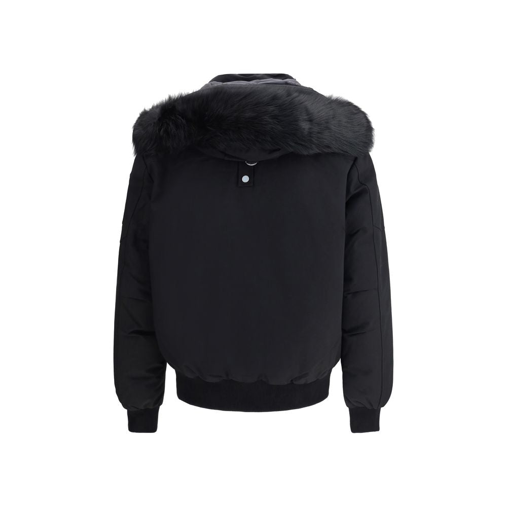 Moose Knuckles Original Ballistic Bomber with removable Shearling