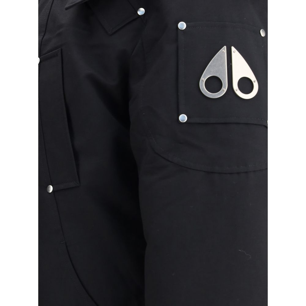 Moose Knuckles Original Ballistic Bomber with removable Shearling