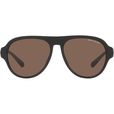Armani Exchange Brown Acetate Sunglasses