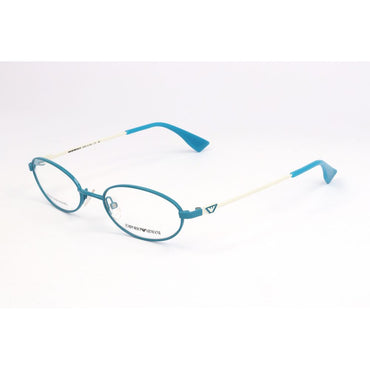 Emporio Armani Blue Stainless Steel Frames