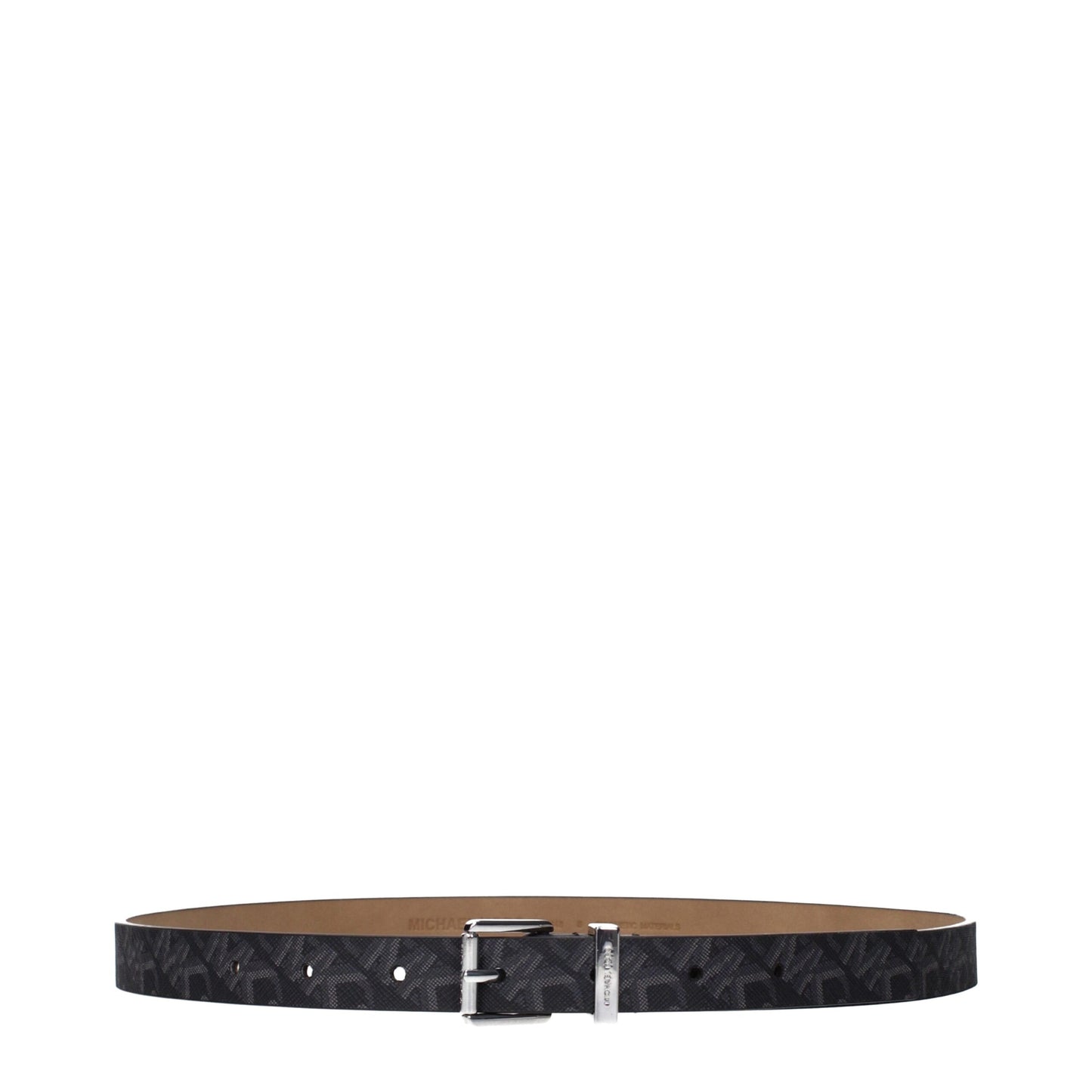 Michael Kors Gray Fabric Regular Belts