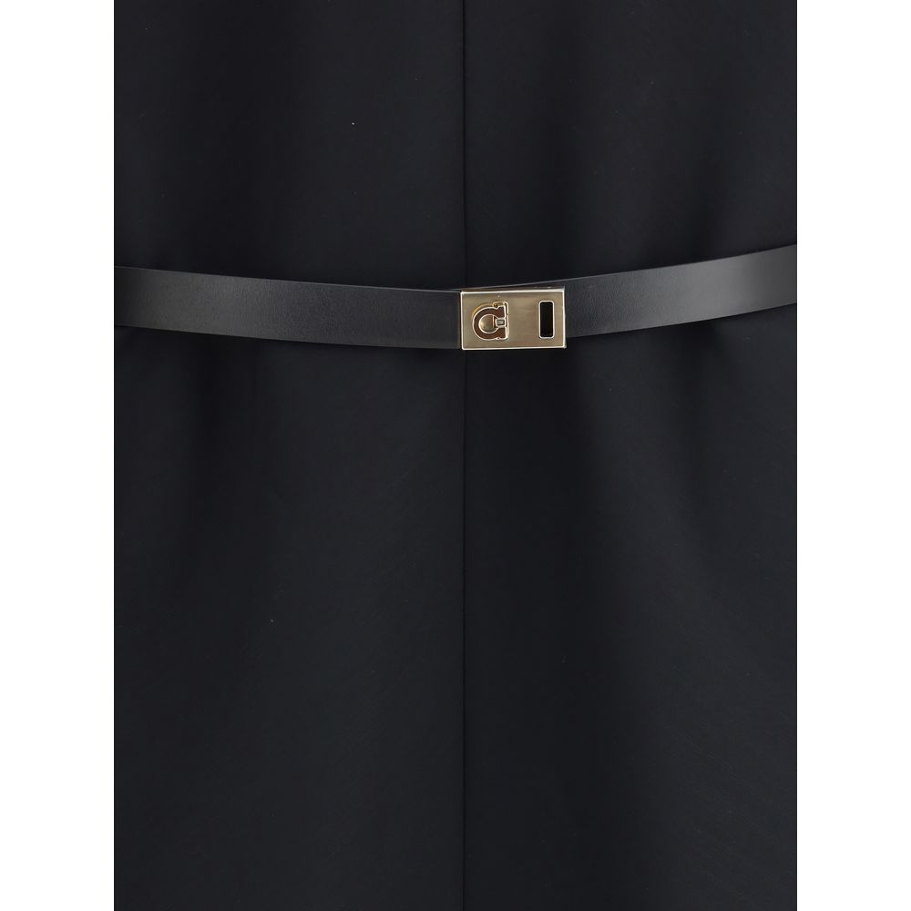 Ferragamo Belted Midi Dress