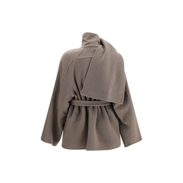 Rick Owens Scarf Flight Jacket