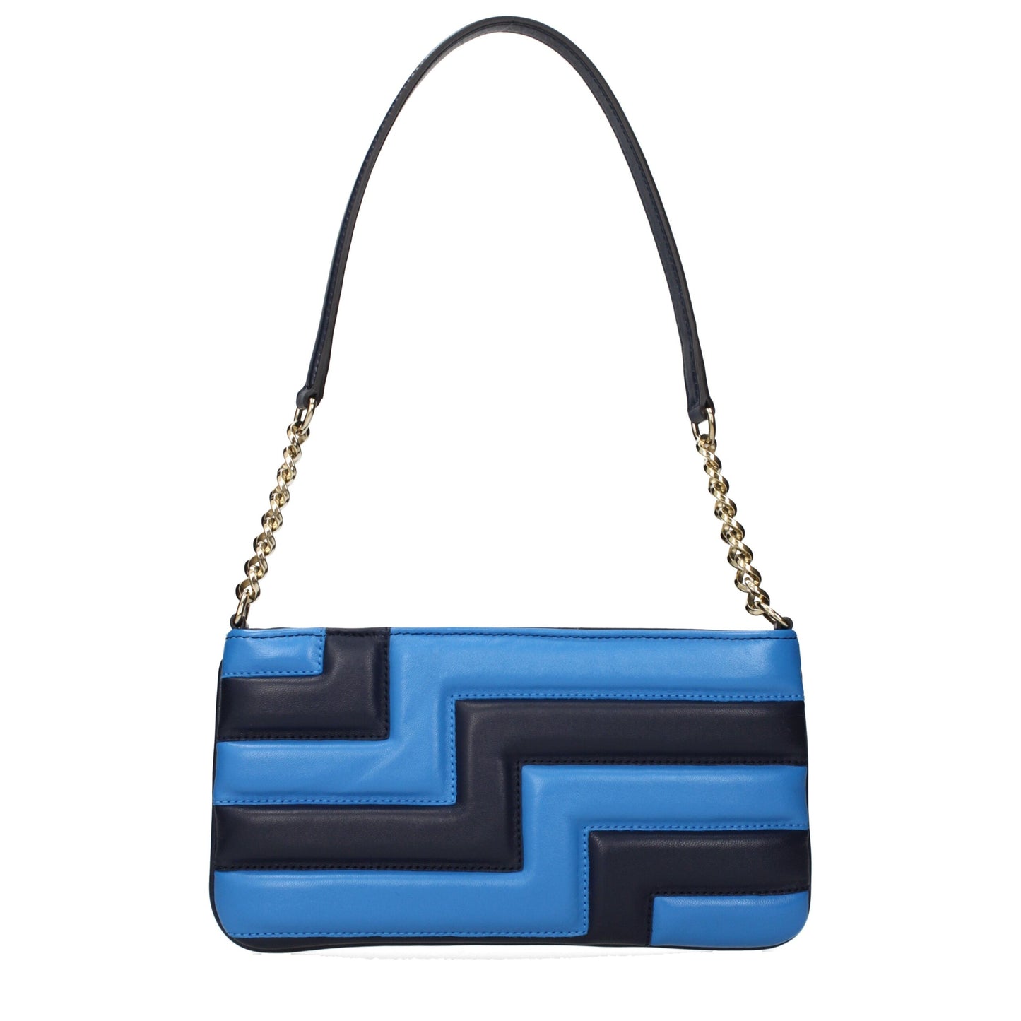 Jimmy Choo Blue Leather Shoulder Bags