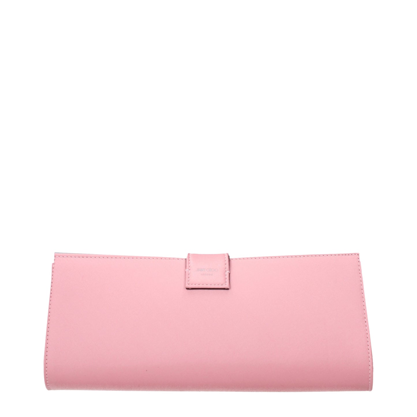 Jimmy Choo Pink Satin Clutch Bags
