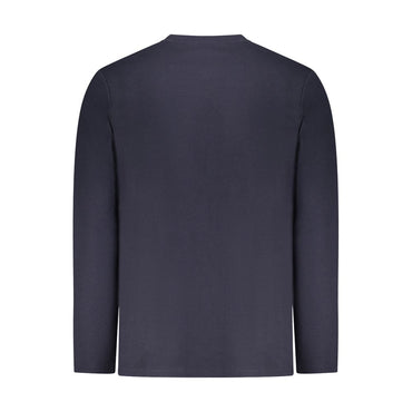 Hugo Boss Blue Cotton Sweater
