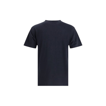 Stone Island Crew-neck T-shirt with monochrome compass logo