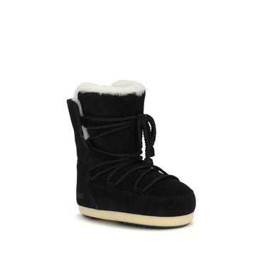 Moon Boot Suede and shearling Ankle Boots
