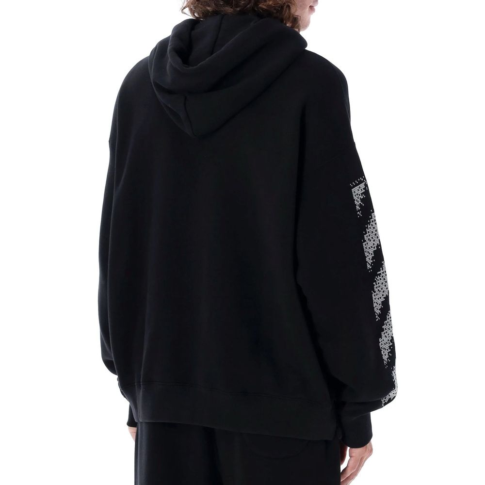 Off-White Pixel Diag Skate Hooded Sweatshirt