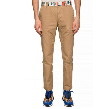 Versace Beige Cotton Chino Pants