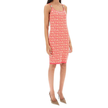 Versace Multicolor Cotton Casual Dress