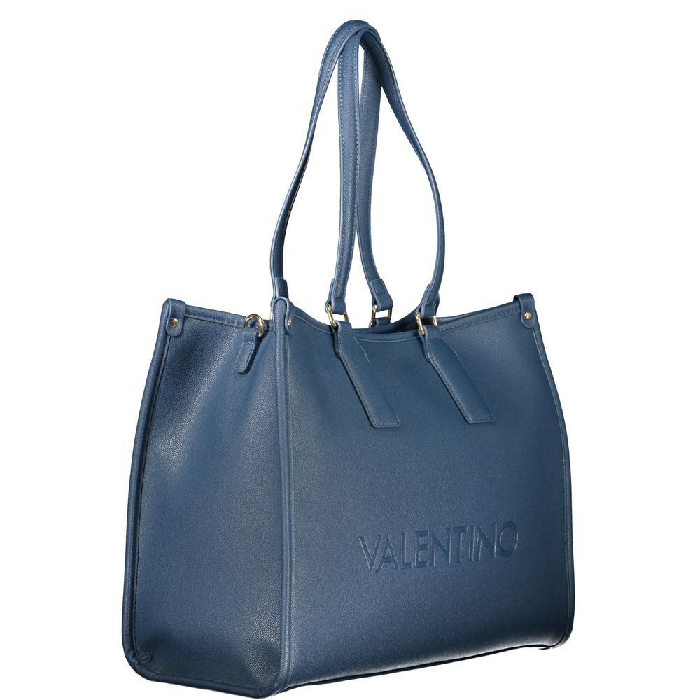 Valentino Blue Polyethylene Handbag