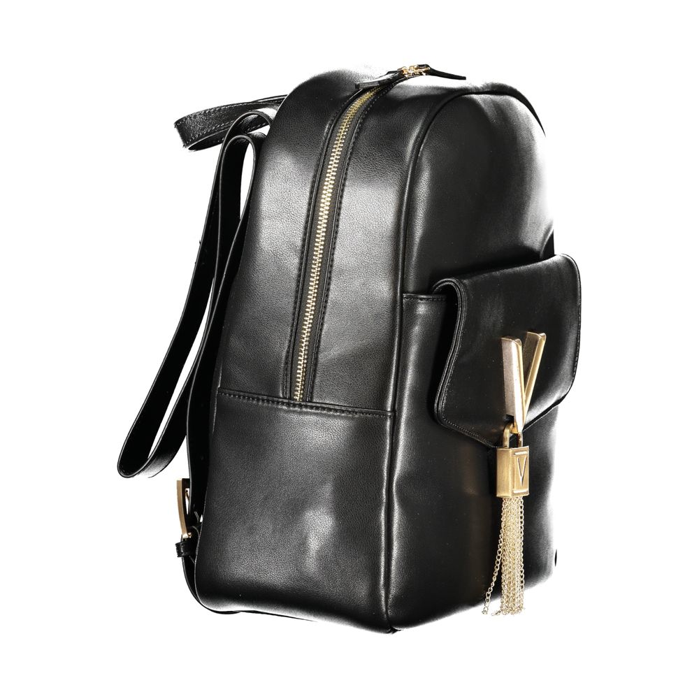 Valentino Black Polyethylene Backpack