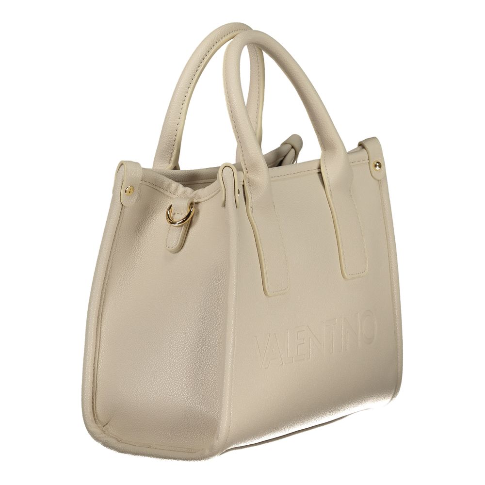 Valentino Beige Polyethylene Handbag