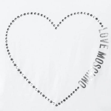 Moschino White Cotton Top