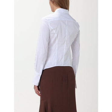 PINKO White Cotton Dress Shirt