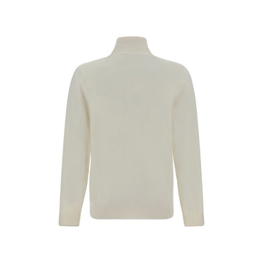 Brunello Cucinelli White Cashmere Cashmere Sweater