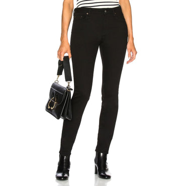 Acne Studios Black Cotton Skinny Jeans