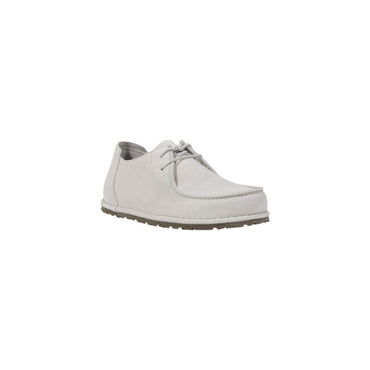 Birkenstock White Leather Slip-On Loafers
