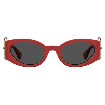 Moschino Red Resin Sunglasses