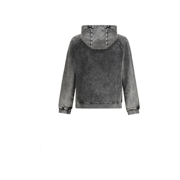 Diesel Gray Fabric Sweatshirt
