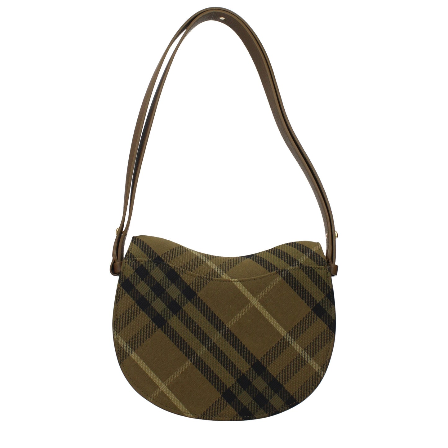 Burberry Green Fabric Shoulder Bag