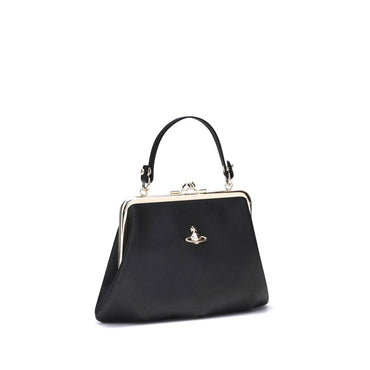 Vivienne Westwood Black Polyethylene Handbag