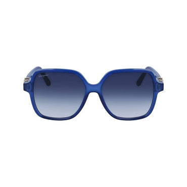 Ferragamo Blue Injected Sunglasses