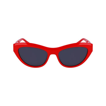 Ferragamo Red Acetate Sunglasses