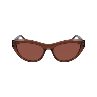 Ferragamo Brown Acetate Sunglasses