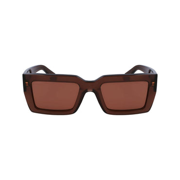 Ferragamo Brown Acetate Sunglasses