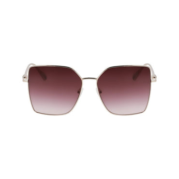 Longchamp Gold Metal Sunglasses