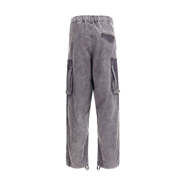 Maison Mihara Yasuhiro Black Cotton Cargo Pants