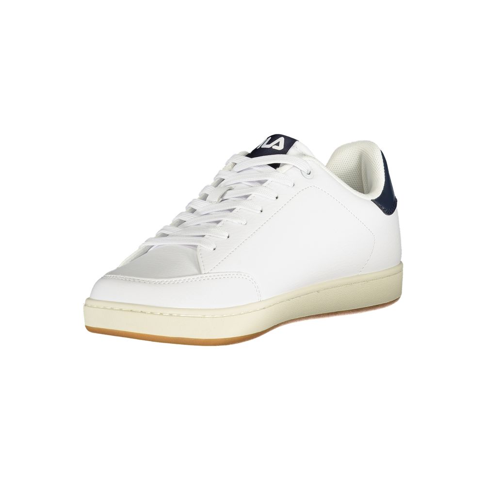 Fila White Polyester Sneaker
