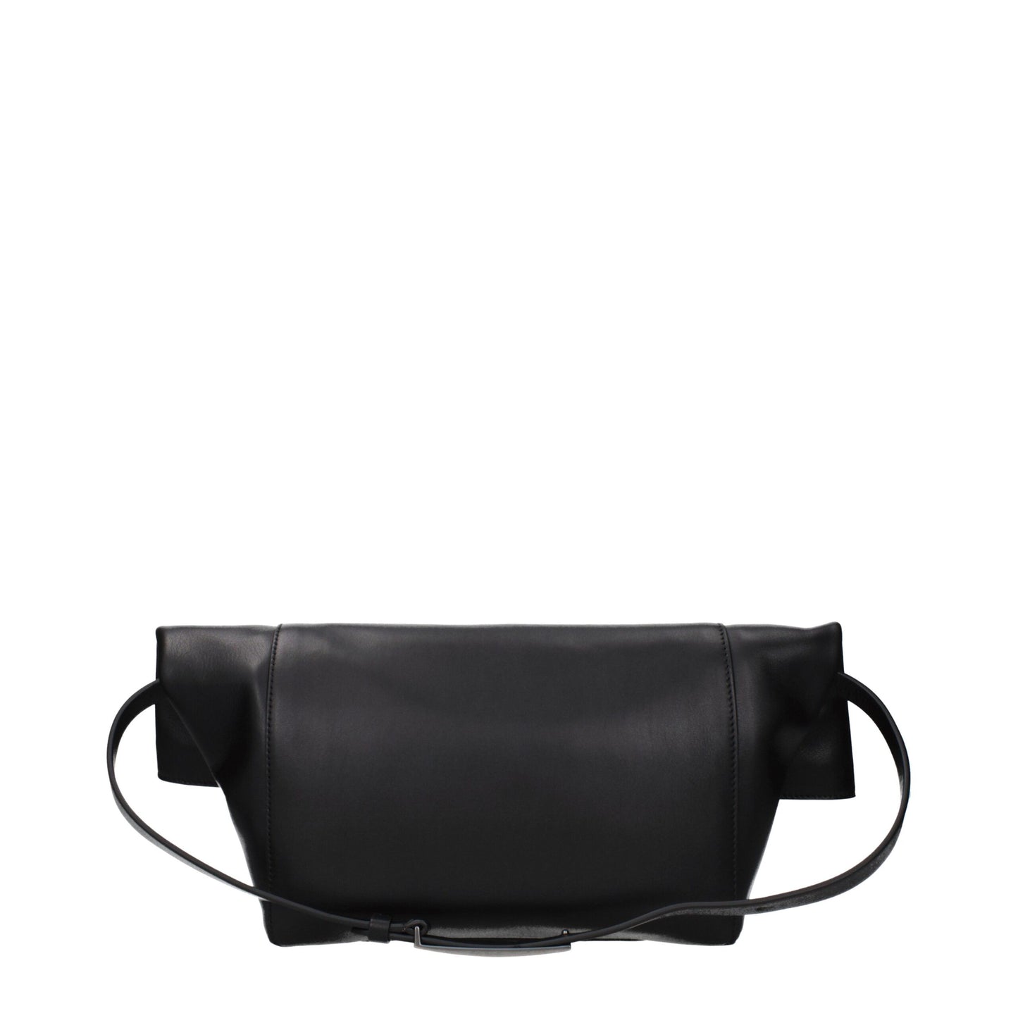 Max Mara Black Leather Shoulder Bag