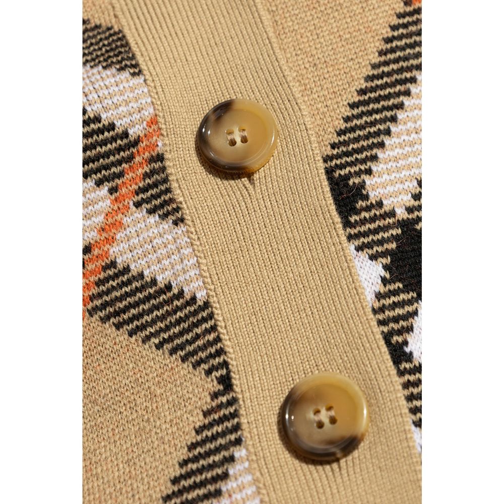 Burberry Brown Mohair Cardigan
