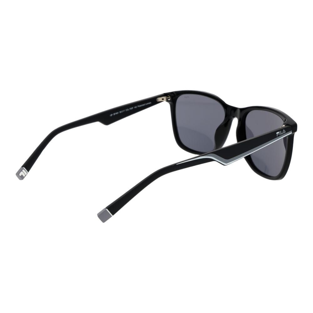 Fila Black Plastic Sunglasses