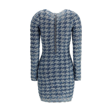 Diesel Blue Cotton Casual Dress