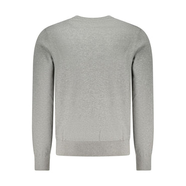 Hugo Boss Gray Cotton Sweater