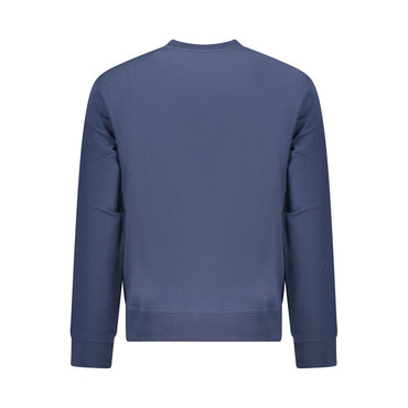 Hugo Boss Blue Cotton Sweatshirt